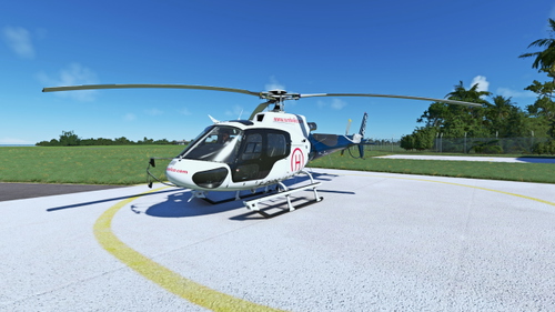 CowanSim H125 Run Hélicoptère F-OIPR