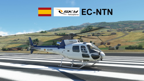 Cowansim H125 SKY Helicopteros "EC-NTN"