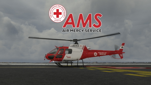Cowansim H125 "ZS-RCS" AMS (Air Mercy Service)