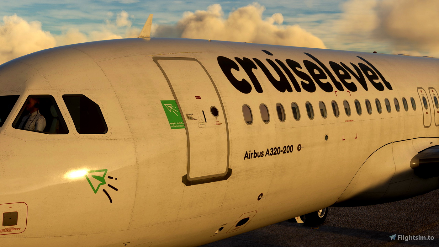 Fenix A320 Cruiselevel VA [Pack] (8K / 4K) for Microsoft Flight