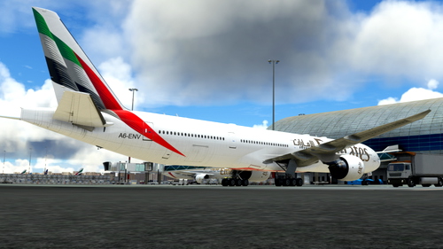Boeing 777-300ER Emirates (nouvelles Couleurs) - Herpa 1/500 - Miniature Avion Neuve