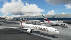 [DISCONTINUED] - CS Boeing 777-300GE Emirates 2023 A6-ENV 8K thumbnail 24