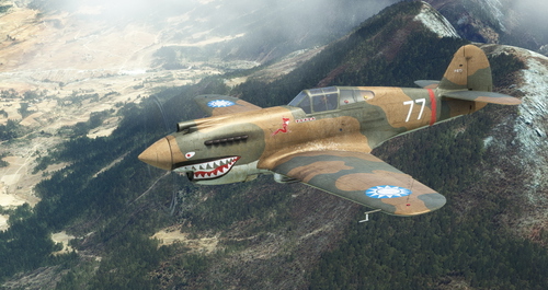 Curtiss P-40C AVG #21, #38 & #77