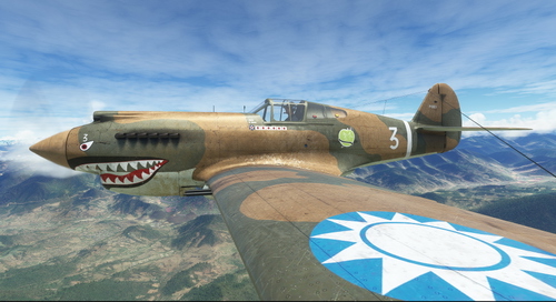Curtiss P-40C AVG #3, #48 & #68