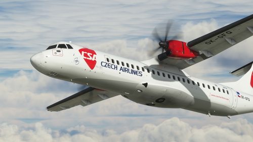 Czech Airlines [OK-GFQ] Asobo ATR72 8K