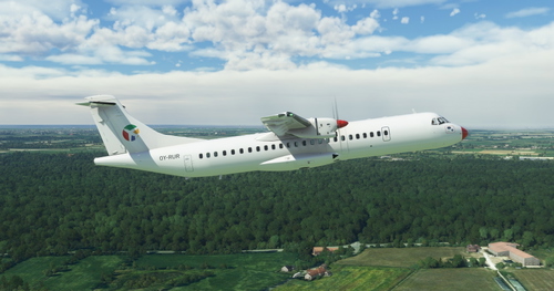 Danish Air Transport / DAT "OY-RUR" Hans Hartmann ATR 72-600