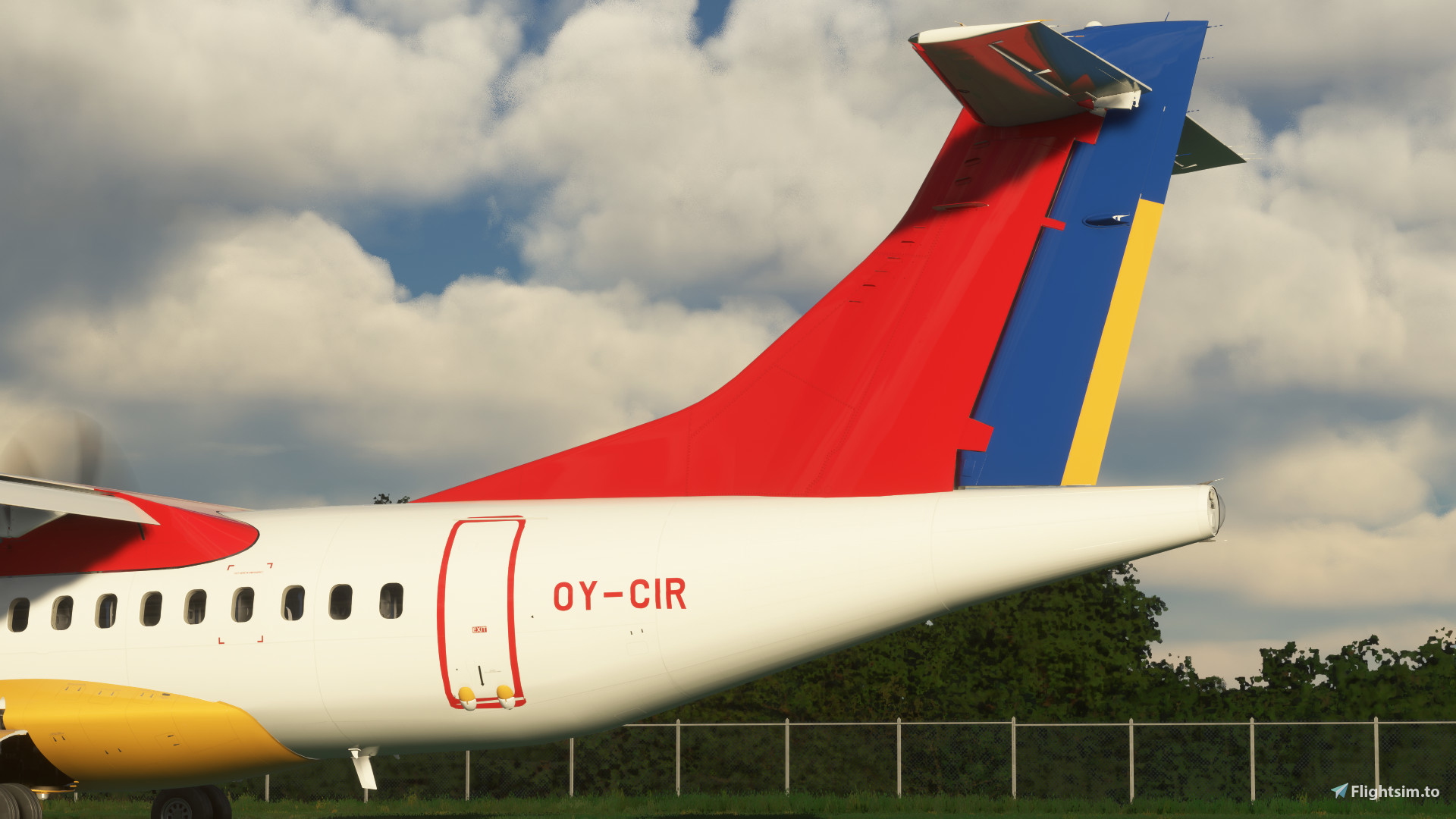 Danish Air Transport [DAT] (OY-CIR) - Asobo ATR 42-600 - Image 1