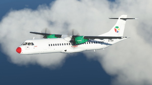 DAT Danish Air Transport [OY-RUN] Asobo ATR72 8K thumbnail 3