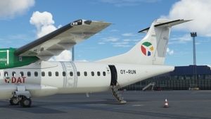 DAT Danish Air Transport [OY-RUN] Asobo ATR72 8K thumbnail 7