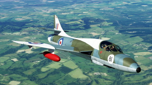 Dave Garwood - Hawker Hunter T7 RAF X621