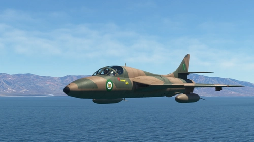 Dave Garwood - Hawker Hunter T7 Rhodesian Air Force