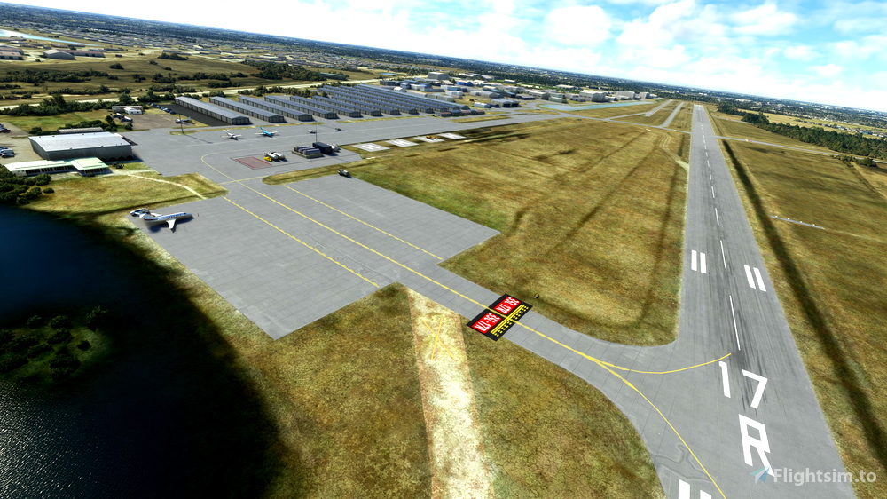 David Wayne Hooks Memorial Airport KDWH for Microsoft Flight Simulator