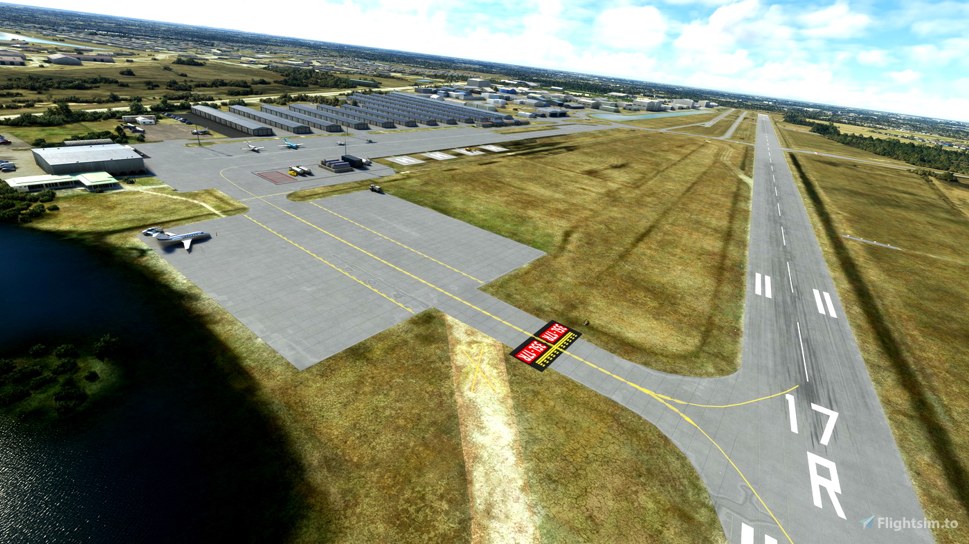 David Wayne Hooks Memorial Airport KDWH for Microsoft Flight Simulator