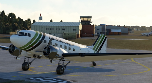 DC-3 Air Atlantique livery G-AMPO