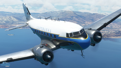 DC-3 Lufthansa D-CADE 1.940 PaxL classic/retrofit