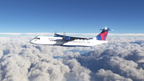 Delta Airlines Fictional ATR72-600 - 8K