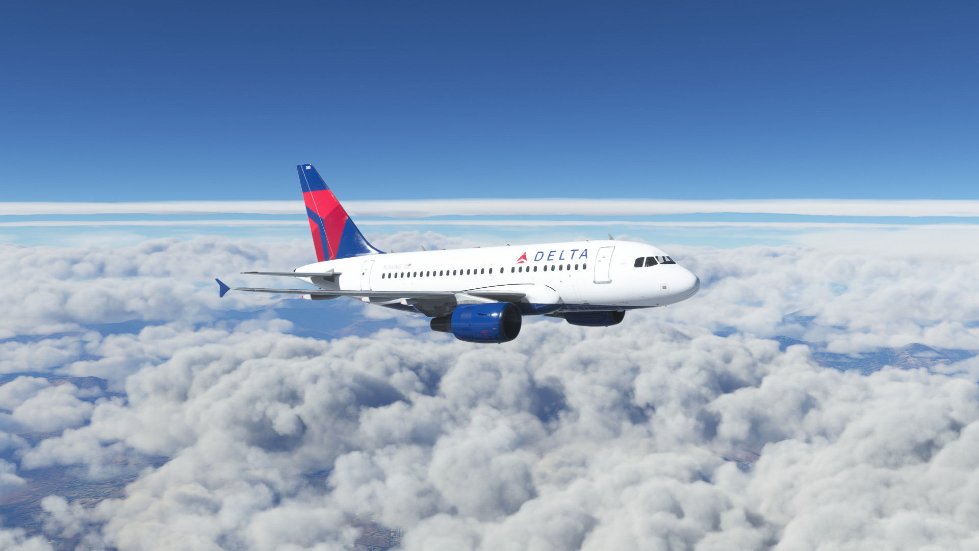 Delta Airlines Fictional LatinVFR A318 - 8K - Image 1