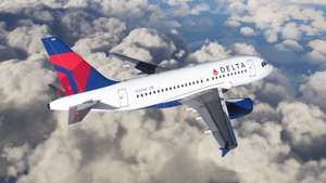 Delta Airlines Fictional LatinVFR A318 - 8K thumbnail 2