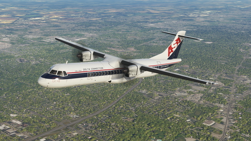 Delta Connection (ASA) (N635AS) - Asobo ATR 72-600