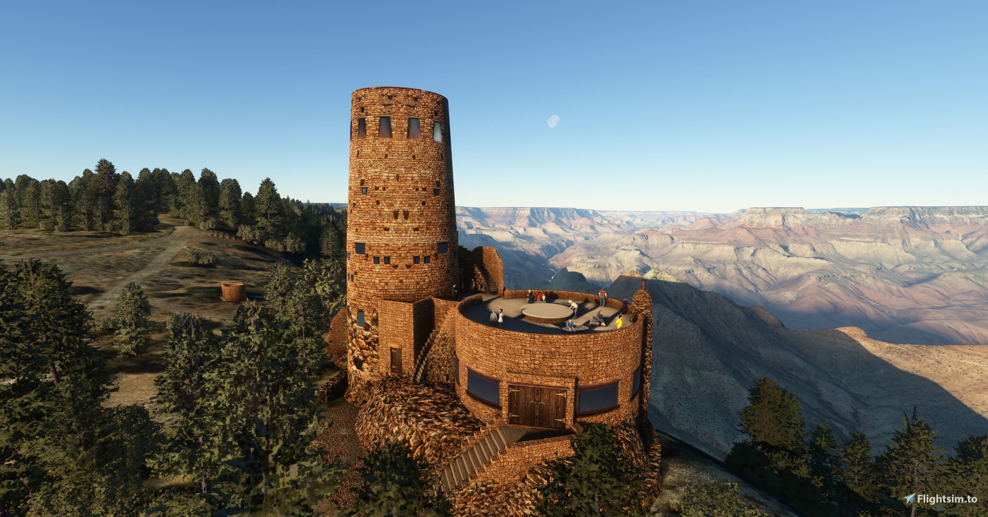 Desert View Watchtower Grand Canyon Arizona - Image 1