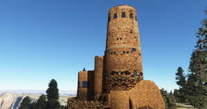 Desert View Watchtower Grand Canyon Arizona thumbnail 5