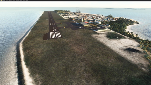 Dharavandhoo Airport - Baa Atoll - Maldives.