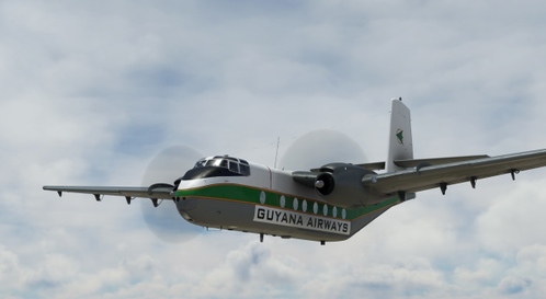 DHC-4 Caribou Guyana Airways livery