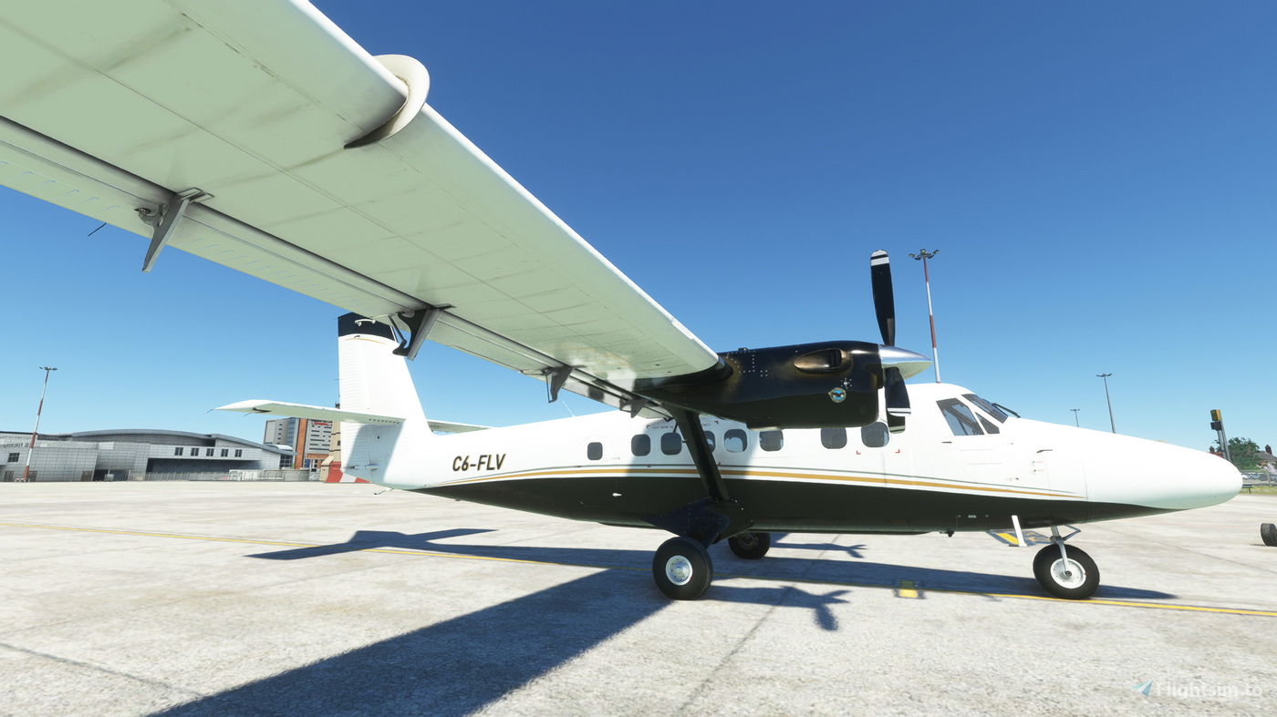 DHC-6 Twin Otter Flamingo Air Bahamas C6-FLV request for Microsoft