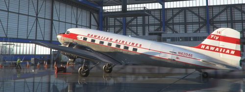 Douglas DC-3 - Hawaiian Airlines