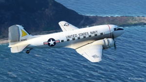 Douglas DC-3 / C-47 Skytrain Navy repaint thumbnail 1