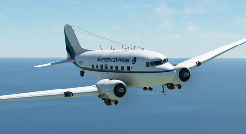 Douglas DC-3 Eastern Express livery retrofit 