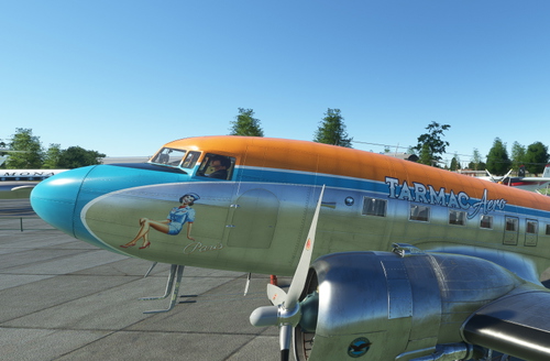 Douglas DC-3 TARMAC-AERO "Paris" F-DTMC - Retrofit