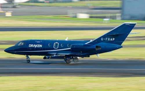 Draken Europe G-FRAS livery for CITATION CJ4