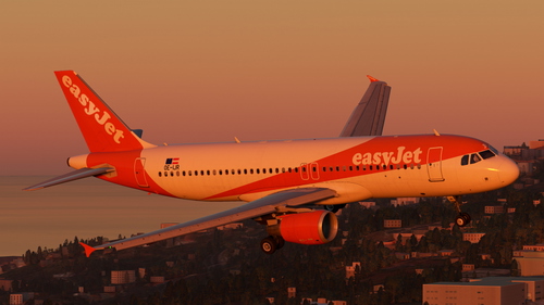 easyJet europe OE-IJR with Cabin - Fenix A320 8K