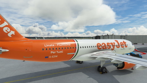 [A32NX] EasyJet G-EZIW-A320 Linate-Fiumicino (Italia) livery thumbnail 4