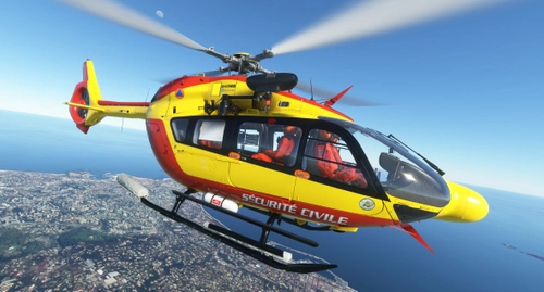 ec145 Securite Civile DRAGON 06 F-ZBPX -ems
