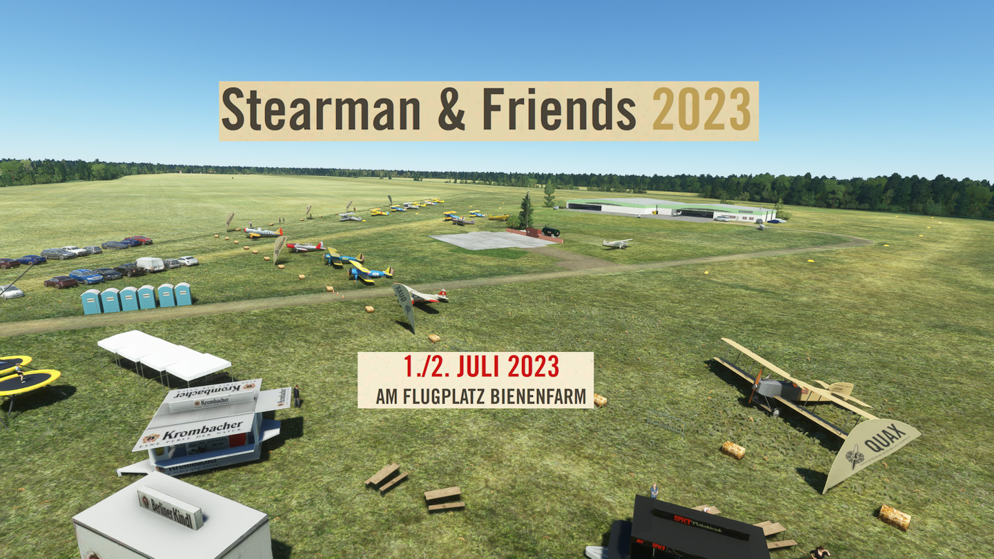 EDOI Oltimer-Flugplatz Bienenfarm, Stearman & Friends 2023 - Image 1