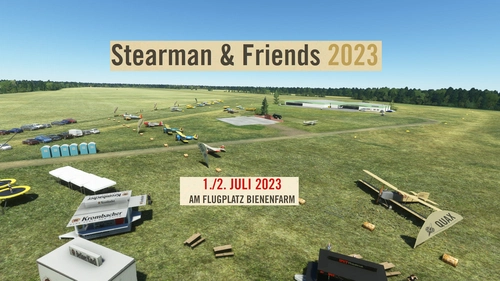 EDOI Oltimer-Flugplatz Bienenfarm, Stearman & Friends 2023