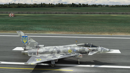 EF-2000 Ukrainian Air Force Grey Digital