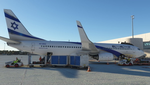 El Al Israeli Airlines (4X-EKO) - PMDG 737-800 thumbnail 3