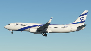 El Al Israeli Airlines (4X-EKO) - PMDG 737-800 thumbnail 4