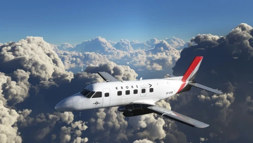 EMBRAER 110 - KROKS AIRLINE WHITE