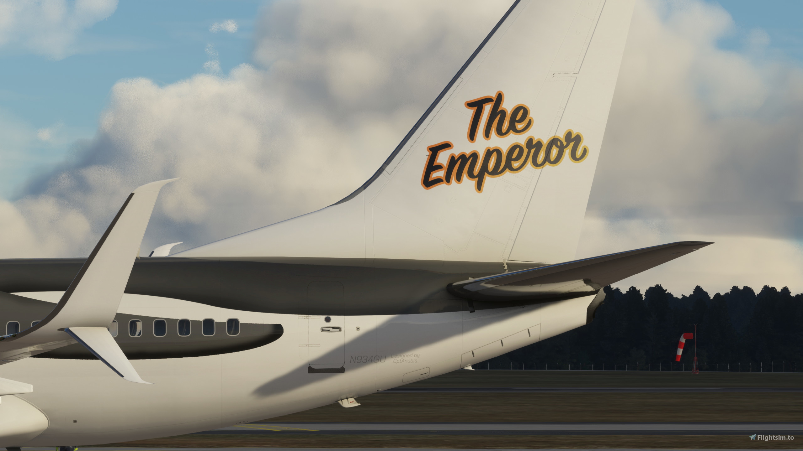 ペンギン The Emperor Penguin PMDG 737-700 BBJ (N934GU / Fictional) for