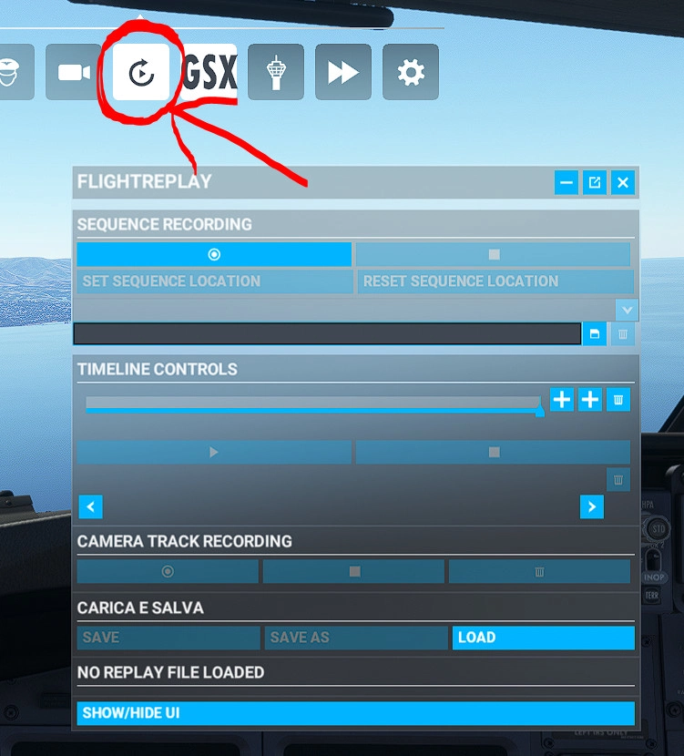 Enable Replay Toolbar - Image 1