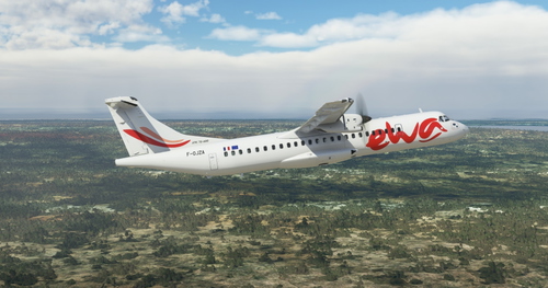 Ewa Air "F-OJZA" Hans Hartmann ATR 72-600