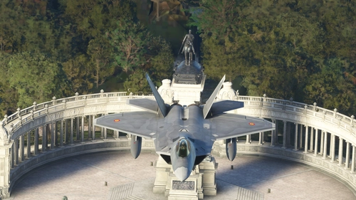 F-22A Raptor Spanish Air Force livery (fictional)