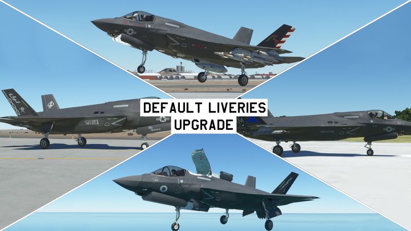 F-35 LIGHTNING II Liveries for Microsoft Flight Simulator | MSFS