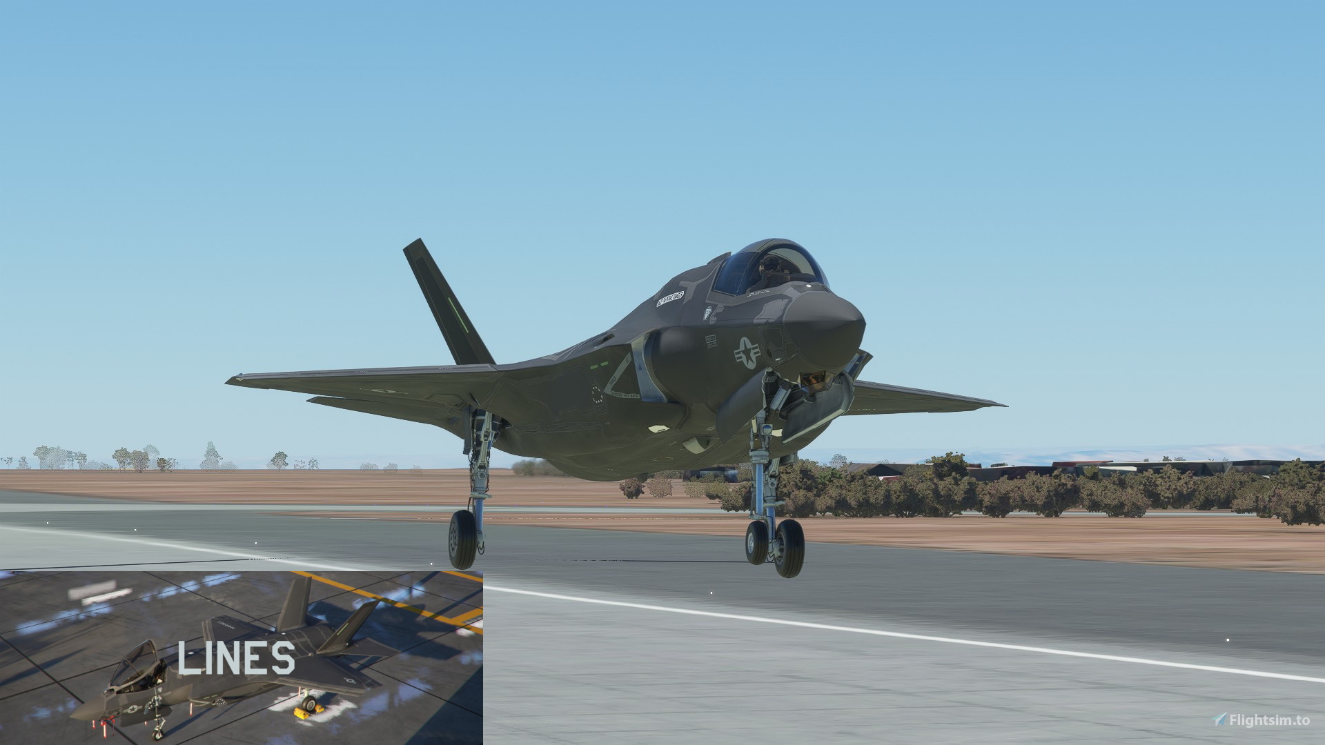 F-35B Improved Hull Textures Paint Kit for Microsoft Flight
