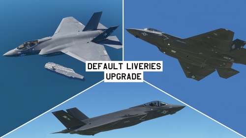 F-35C Improved Default Liveries (Z13 Overcoat)
