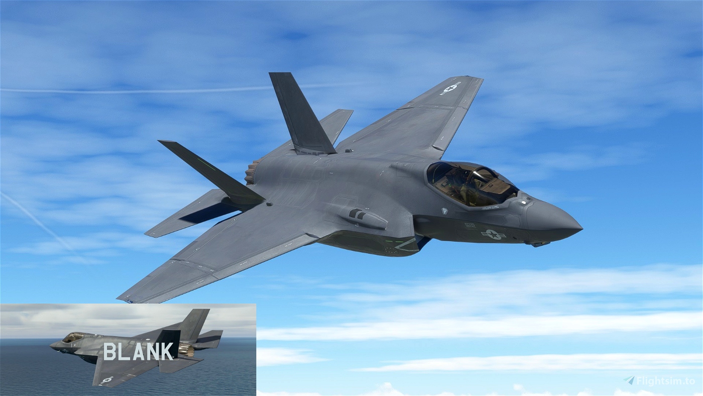 F-35C Improved Hull Textures Paint Kit a oldalon. Microsoft Flight ...